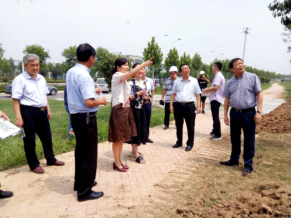 市、區(qū)領(lǐng)導(dǎo)參觀泰投創(chuàng)新生態(tài)社區(qū)科技園項(xiàng)目