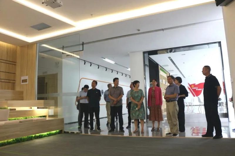 市委市直工委楊德照書記一行蒞臨泰投雙創(chuàng)生態(tài)社區(qū)調(diào)研